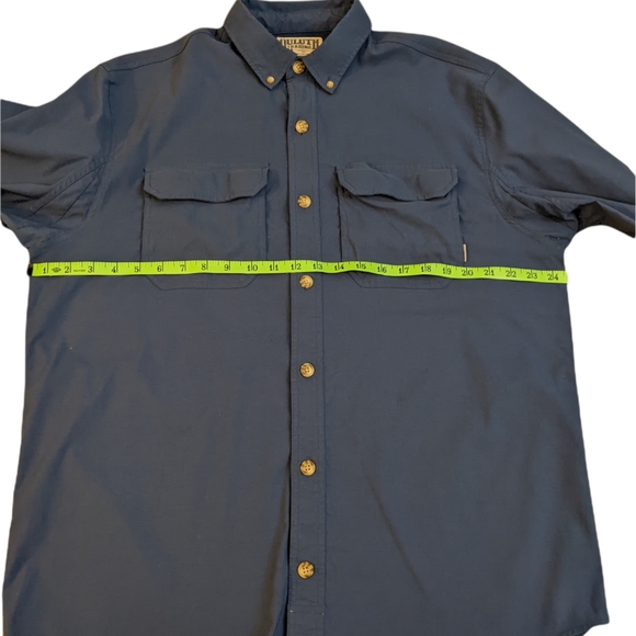 Duluth Trading Company Mens Vented Back Long Sleeve Button Down  L - Picture 3 of 16